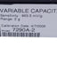 New – Open box Endevco 7290A-2 Variable Capacitance Accelerometer 2g Range, 30in Length