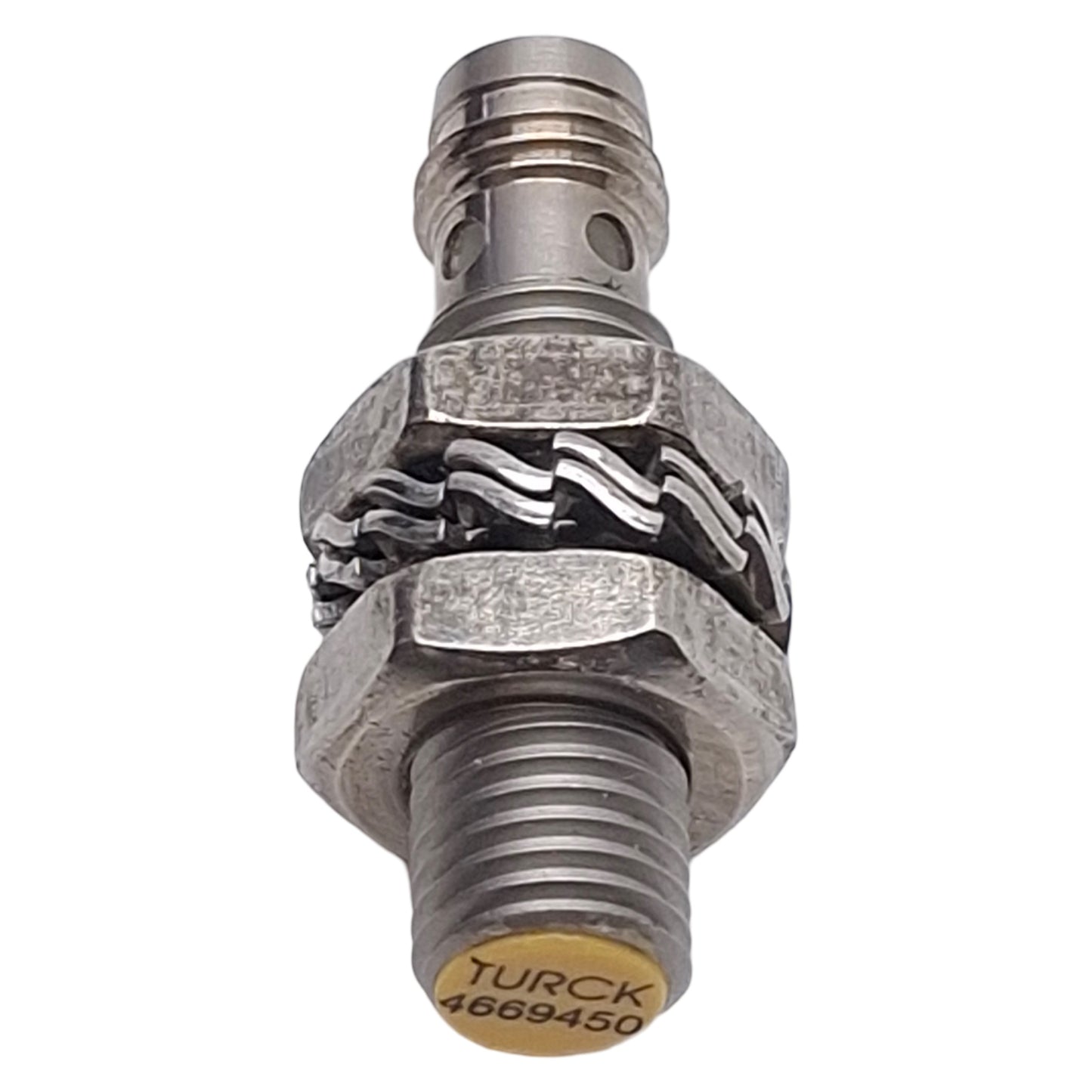 Used Turck BI2-EG08K-AP6X-V1131 Inductive Sensor, PNP NO, 2mm Range, 30VDC, 3-Pin M8