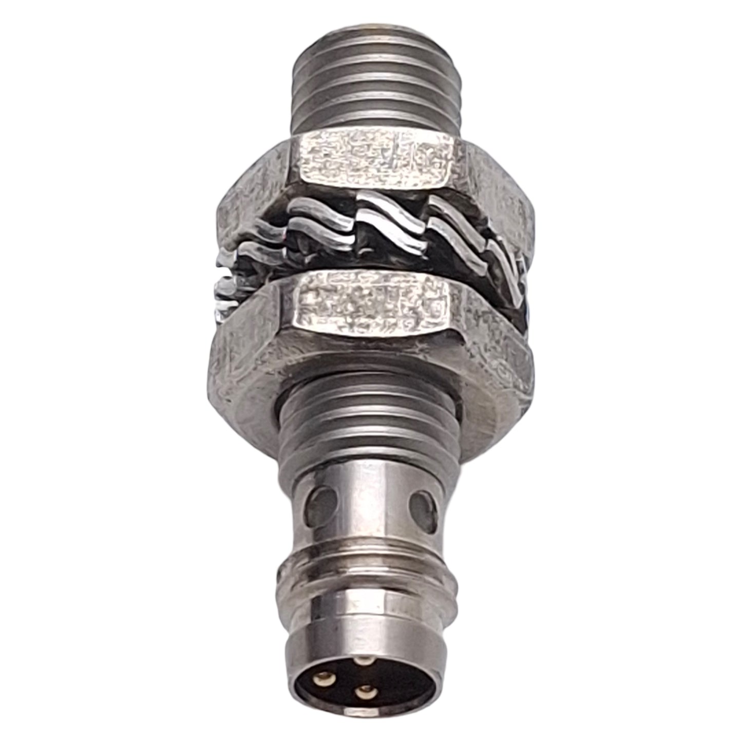 Used Turck BI2-EG08K-AP6X-V1131 Inductive Sensor, PNP NO, 2mm Range, 30VDC, 3-Pin M8