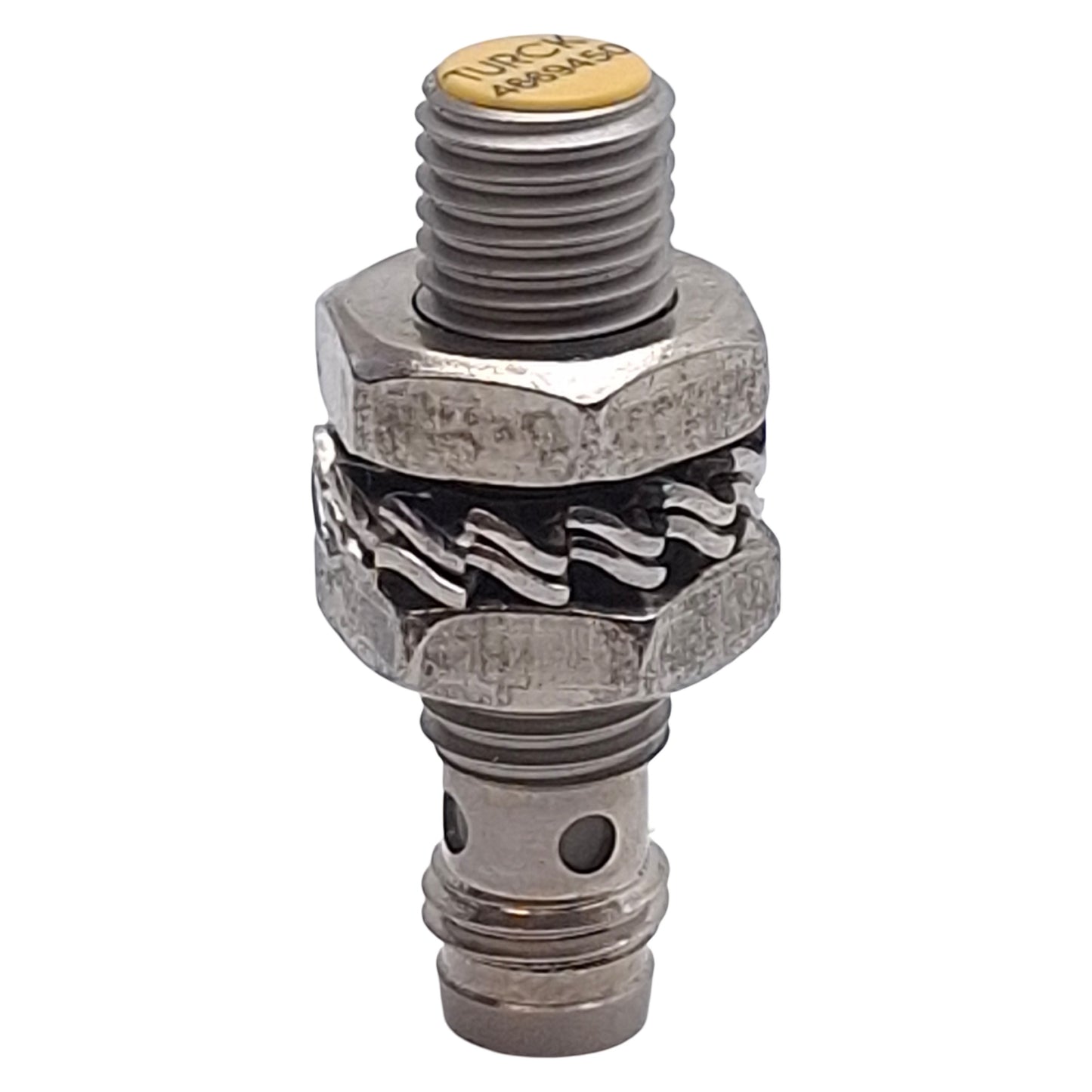 Used Turck BI2-EG08K-AP6X-V1131 Inductive Sensor, PNP NO, 2mm Range, 30VDC, 3-Pin M8