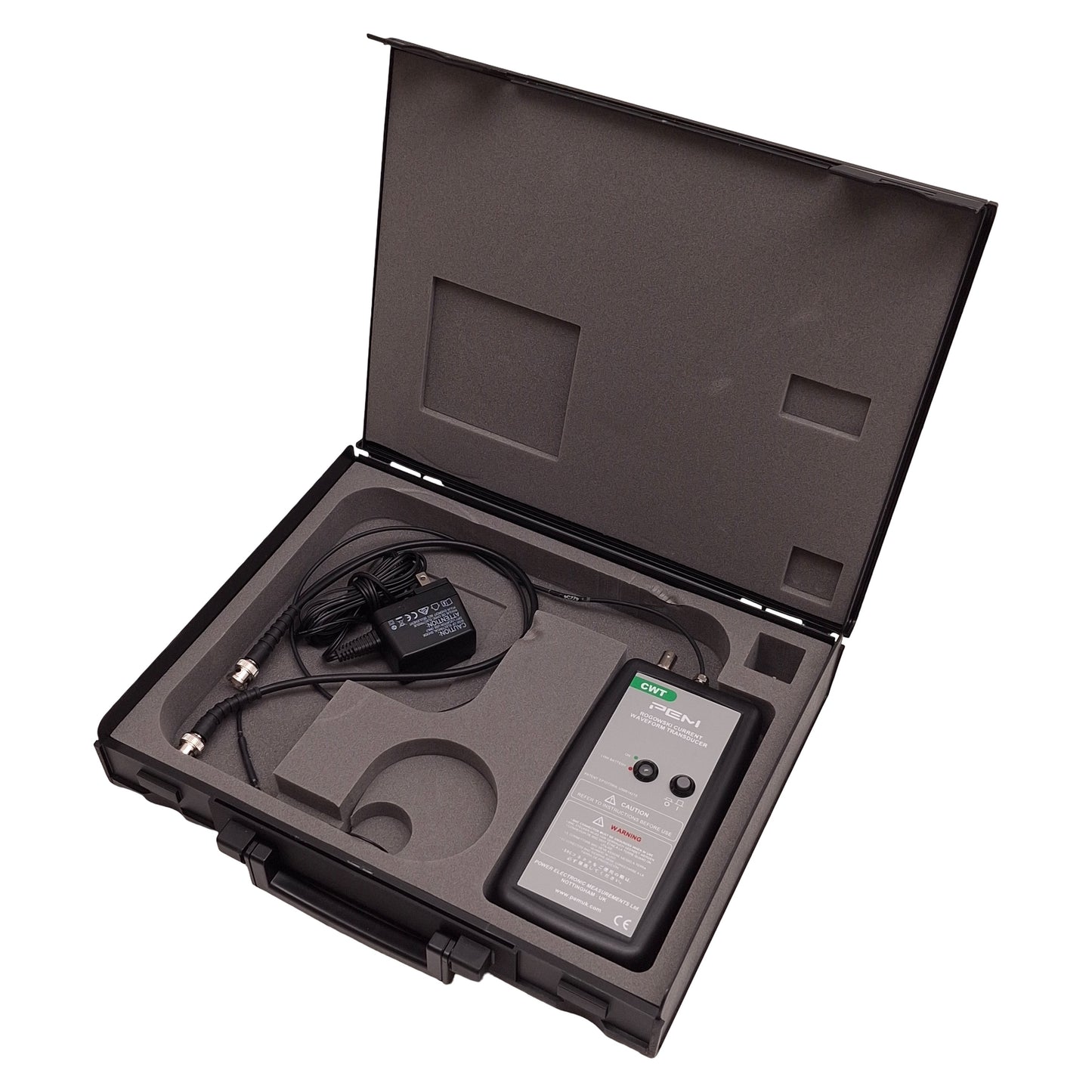 Used PEM CWTUM/015/B Rogowski Current Waveform Transducer 200mV/A, 12VDC, 30A