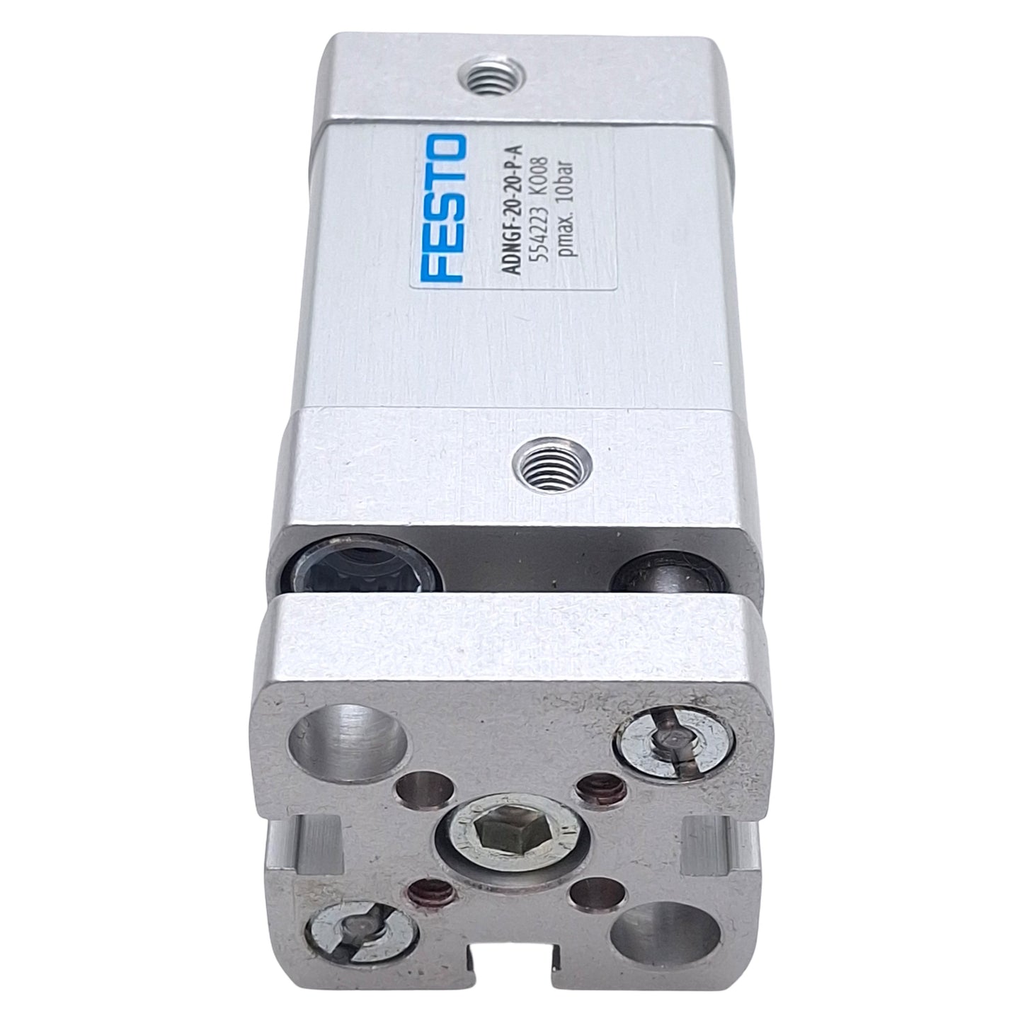 Used Festo ADNGF-20-20-P-A Compact Cylinder, ø20mm Bore, 20mm Stroke, M5, 10bar Max