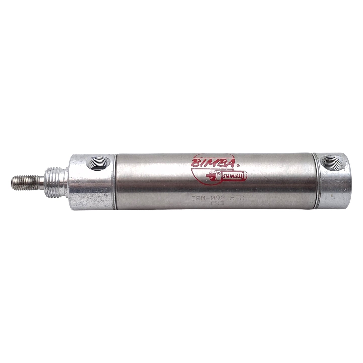 Used Bimba CRM-092.5-D Pneumatic Cylinder, ø1-1/16in Bore, 2.5in Stroke, 1/8in NPT
