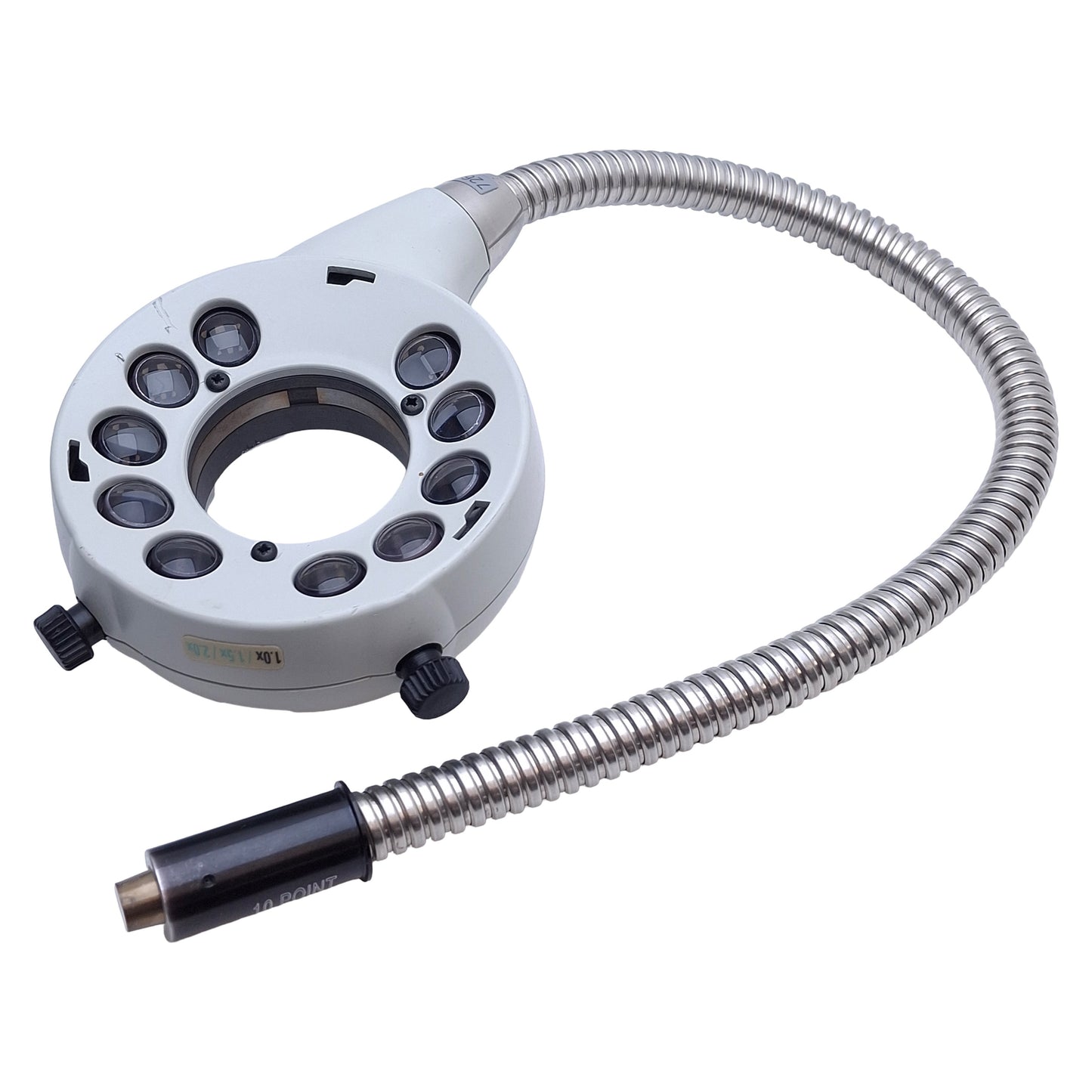 Used Vision Engineering Fiber Optic Ring Light For Lynx & Alpha Microscopes, ø52mm ID