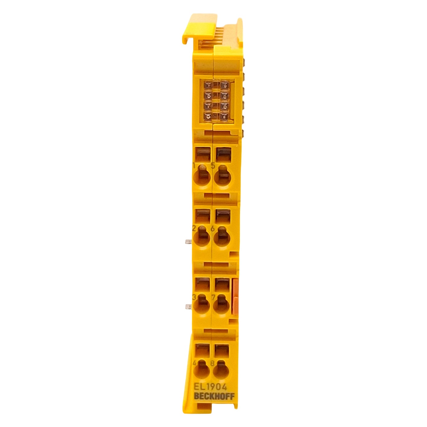 Used Beckhoff EL1904 EtherCAT Terminal, 4-Channel Digital Input, 24VDC, DIN Rail