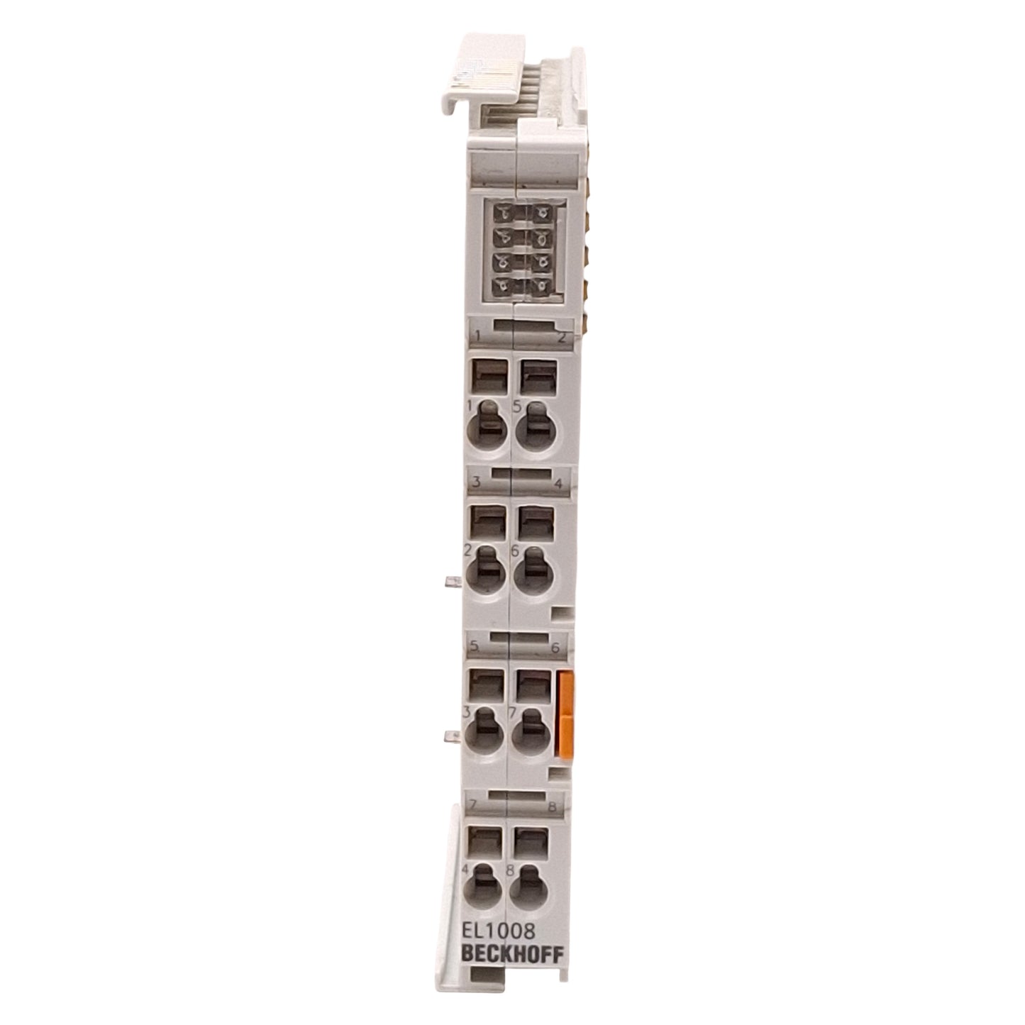 Used Beckhoff EL1008 EtherCAT Terminal, 8-Channel Digital Input, 3ms, 24VDC, DIN Rail