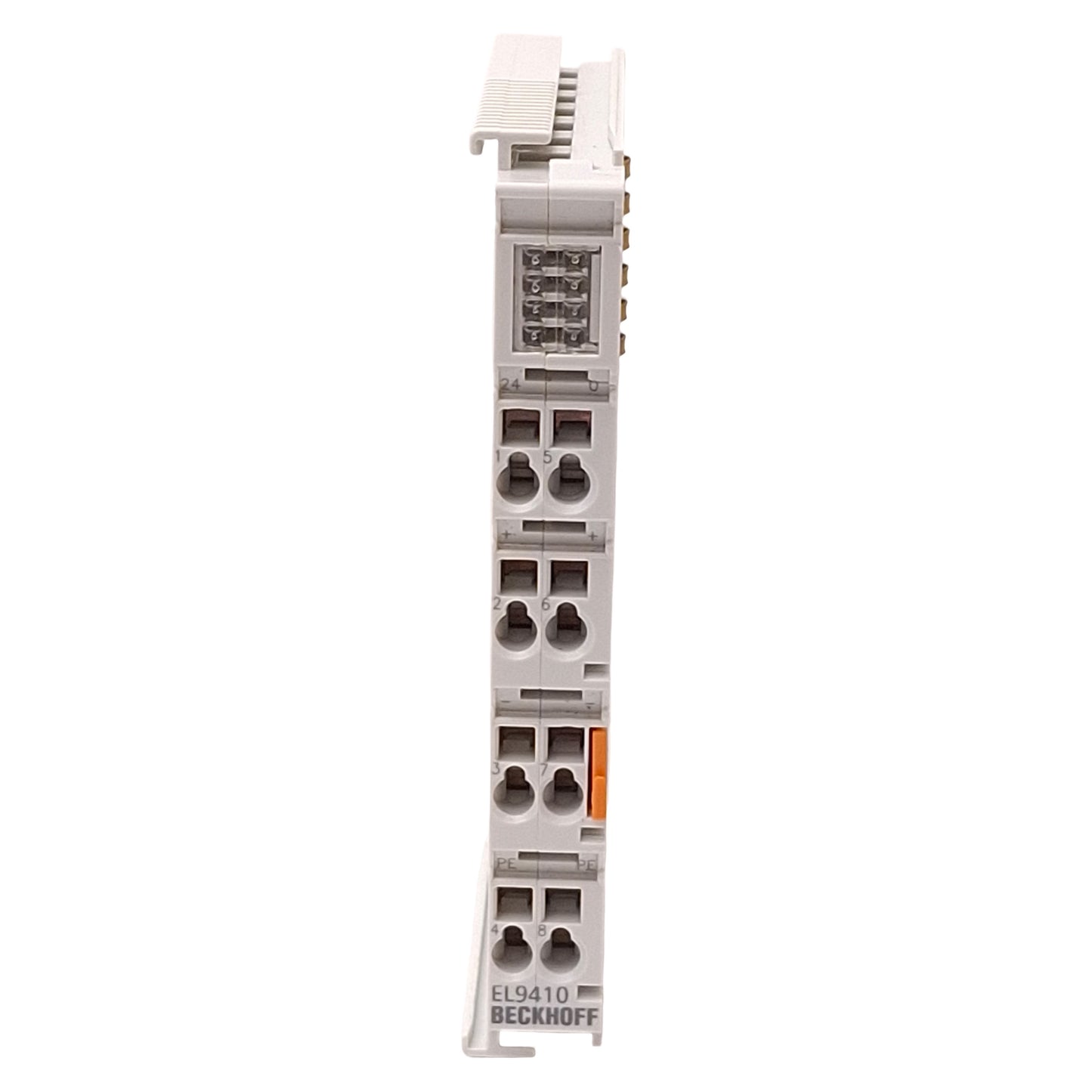 Used Beckhoff EL9410 EtherCAT Terminal, Power Supply For E-Bus w/ Diagnostics, 24VDC