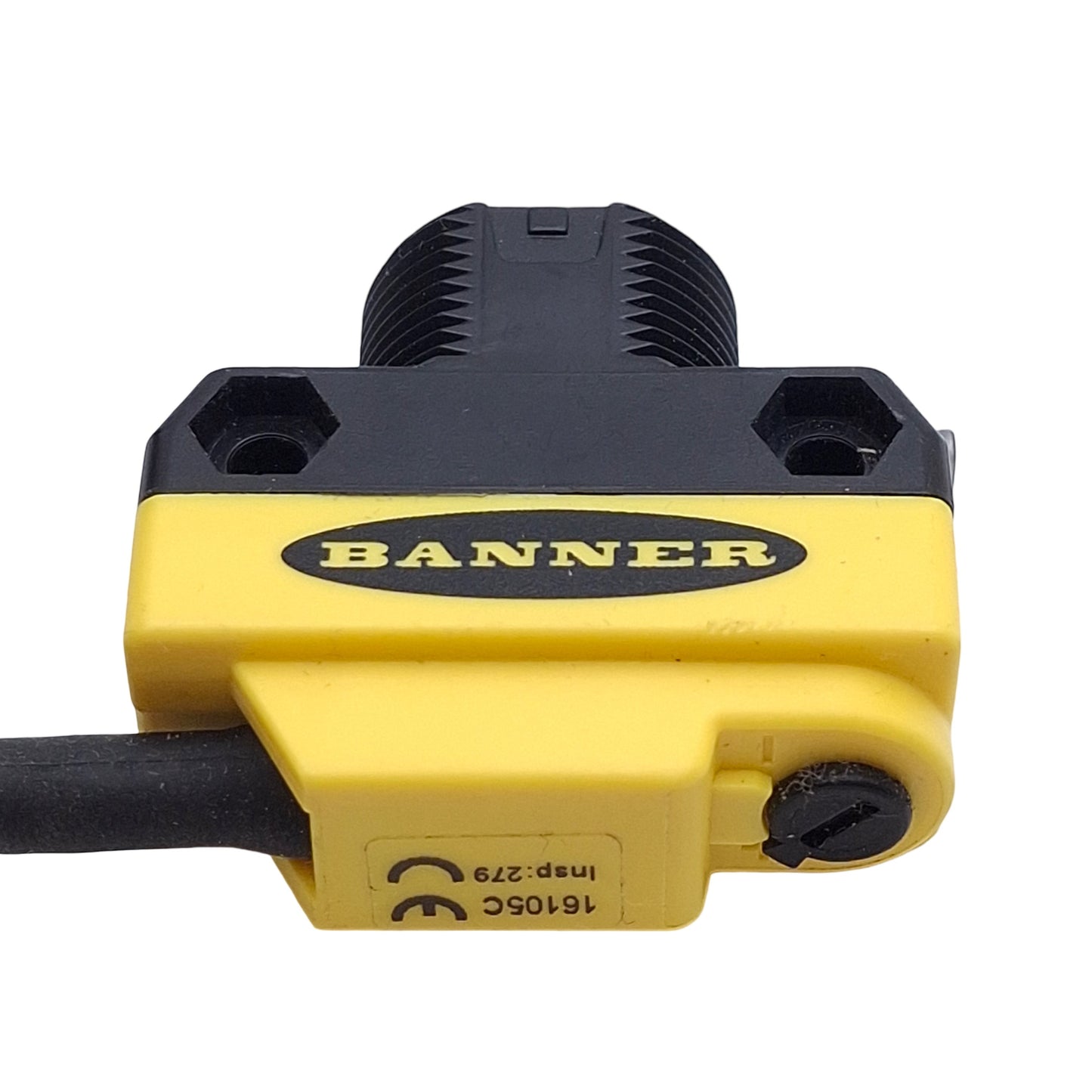 Used Banner QS18VP6LPQ5 Photoelectric Sensor, PNP, 3.5m Range, 10-30VDC, 4-Pin M12