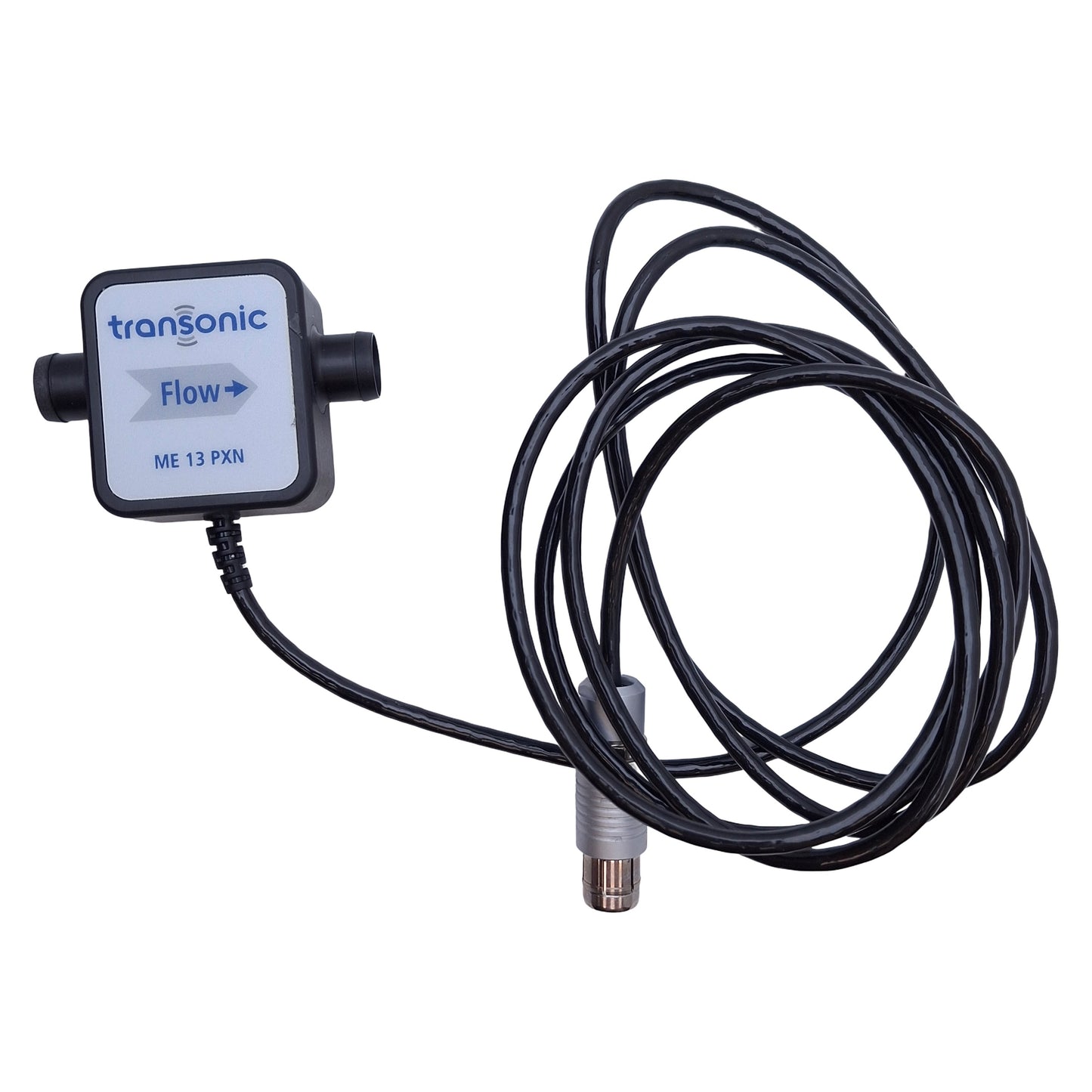 New Transonic ME 13 PXN Precision Inline Flow Sensor ø12.7mm ID, ø14.7mm OD, 2L/min