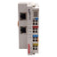Used Beckhoff EK1100 EtherCAT Coupler, (2x) RJ45, 100Mbit/s, 24VDC, DIN RAIL