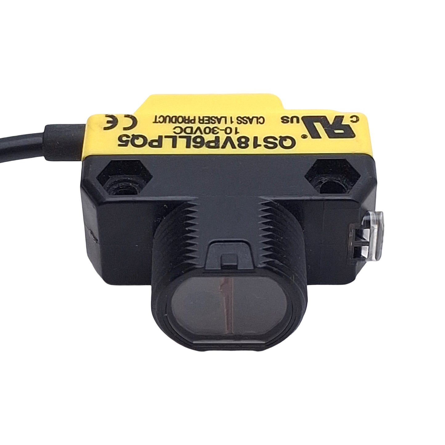 Used Banner QS18VP6LLPQ5 Photoelectric Sensor, PNP, 0.1-10m, 10-30VDC, 4-Pin M12
