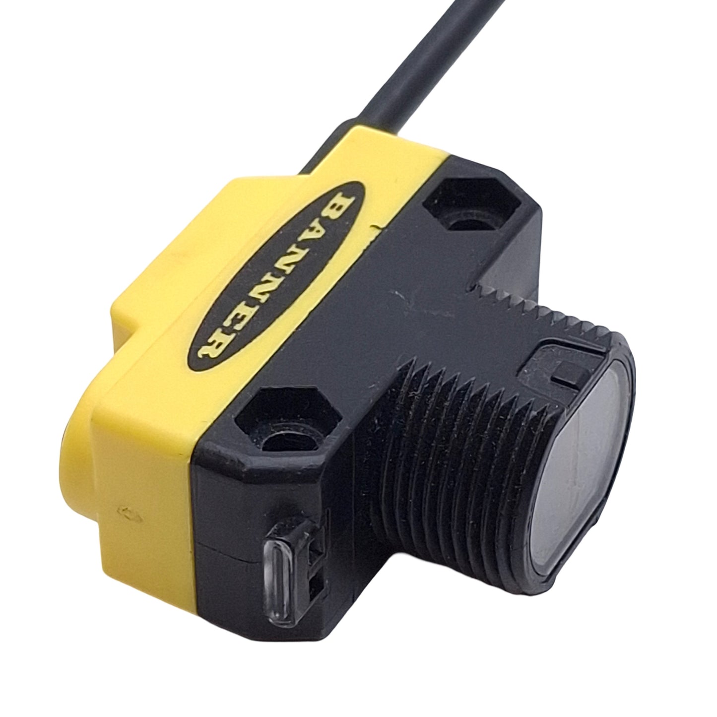 Used Banner QS18VP6LLPQ5 Photoelectric Sensor, PNP, 0.1-10m, 10-30VDC, 4-Pin M12