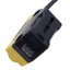 Used Banner QS18VP6FPQ5 Plastic Fiber Optic Amplifier, PNP 10-30VDC, 4-Pin M12, 0.15m