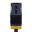 Used Banner QS18VP6FPQ5 Plastic Fiber Optic Amplifier, PNP 10-30VDC, 4-Pin M12, 0.15m