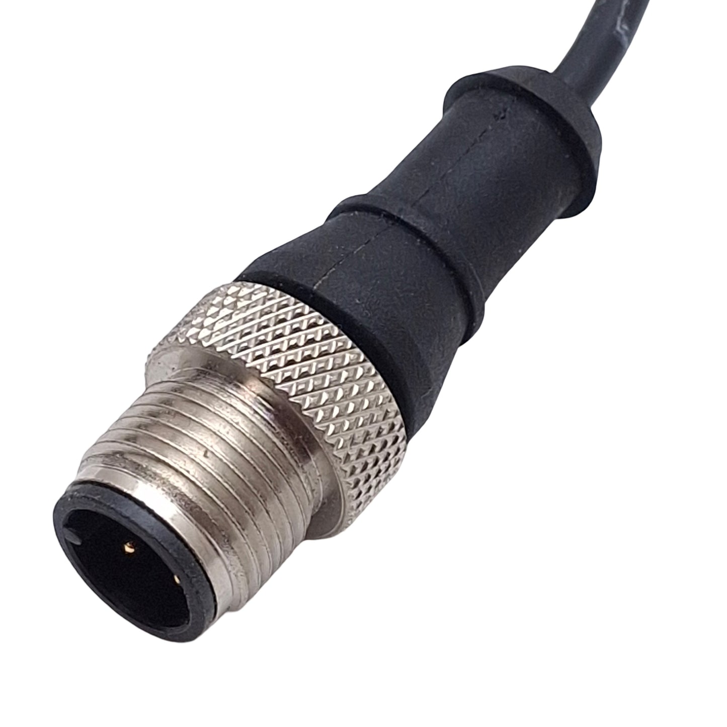 Used Banner QS18VP6FPQ5 Plastic Fiber Optic Amplifier, PNP 10-30VDC, 4-Pin M12, 0.15m
