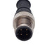 Used Banner QS18VP6FPQ5 Plastic Fiber Optic Amplifier, PNP 10-30VDC, 4-Pin M12, 0.15m