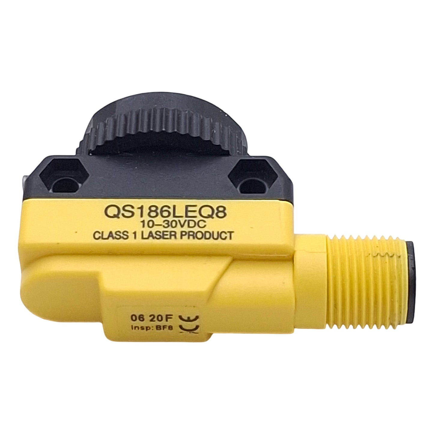 Used Banner QS186LEQ8 70253 Photoelectric Sensor, 30m Range, 10-30VDC, 4-Pin M12