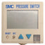 Used SMC ISE4-T1-25 Digital Pressure Switch, NPN Output, 1.0MPa, 1/8in NPT, 12-24VDC