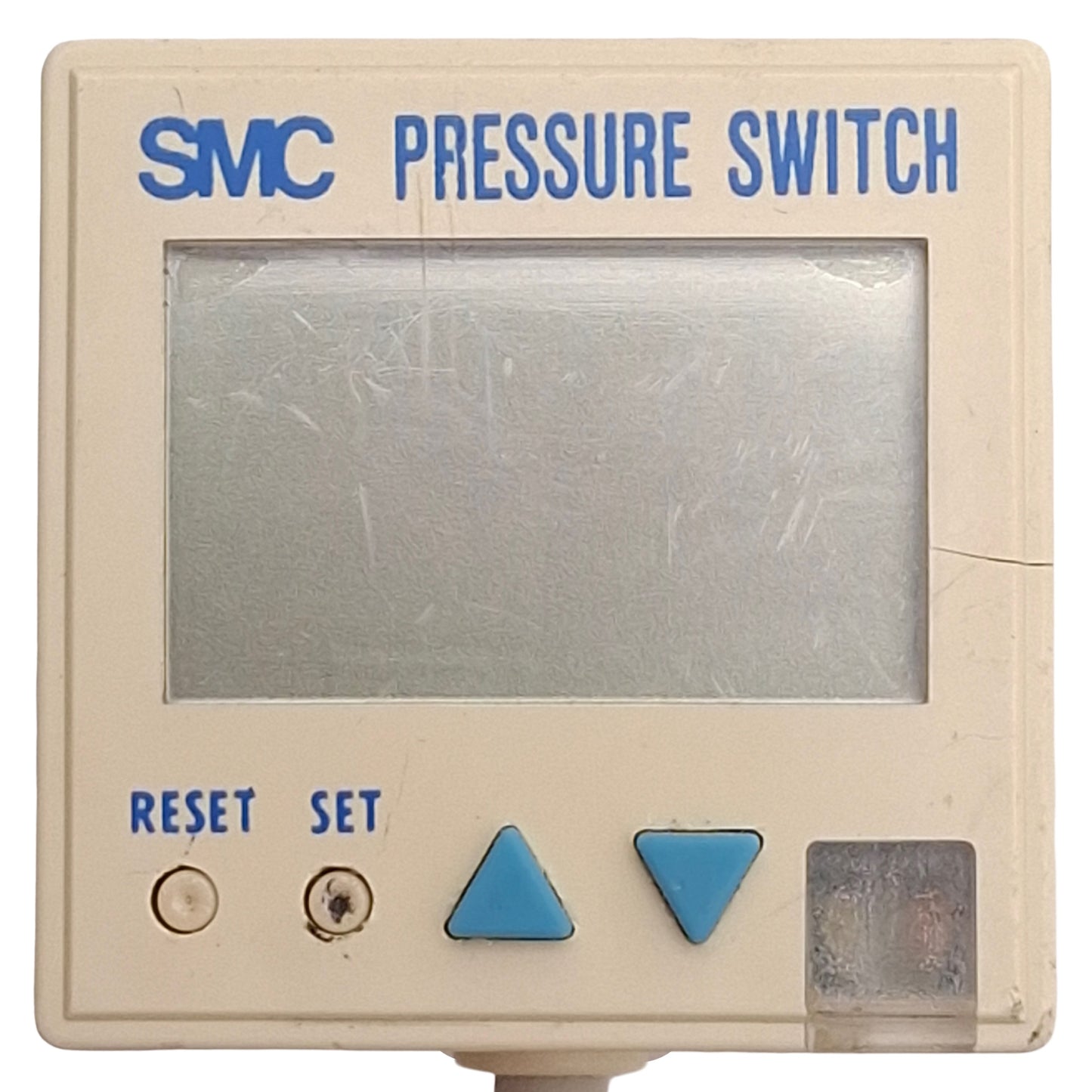 Used SMC ISE4-T1-25 Digital Pressure Switch, NPN Output, 1.0MPa, 1/8in NPT, 12-24VDC