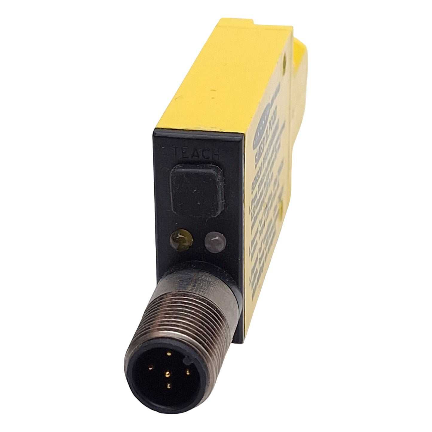 Used Banner SME312LPCQD Photoelectric Sensor, NPN/PNP, 1m Range, 10-30VDC, 5-Pin M12