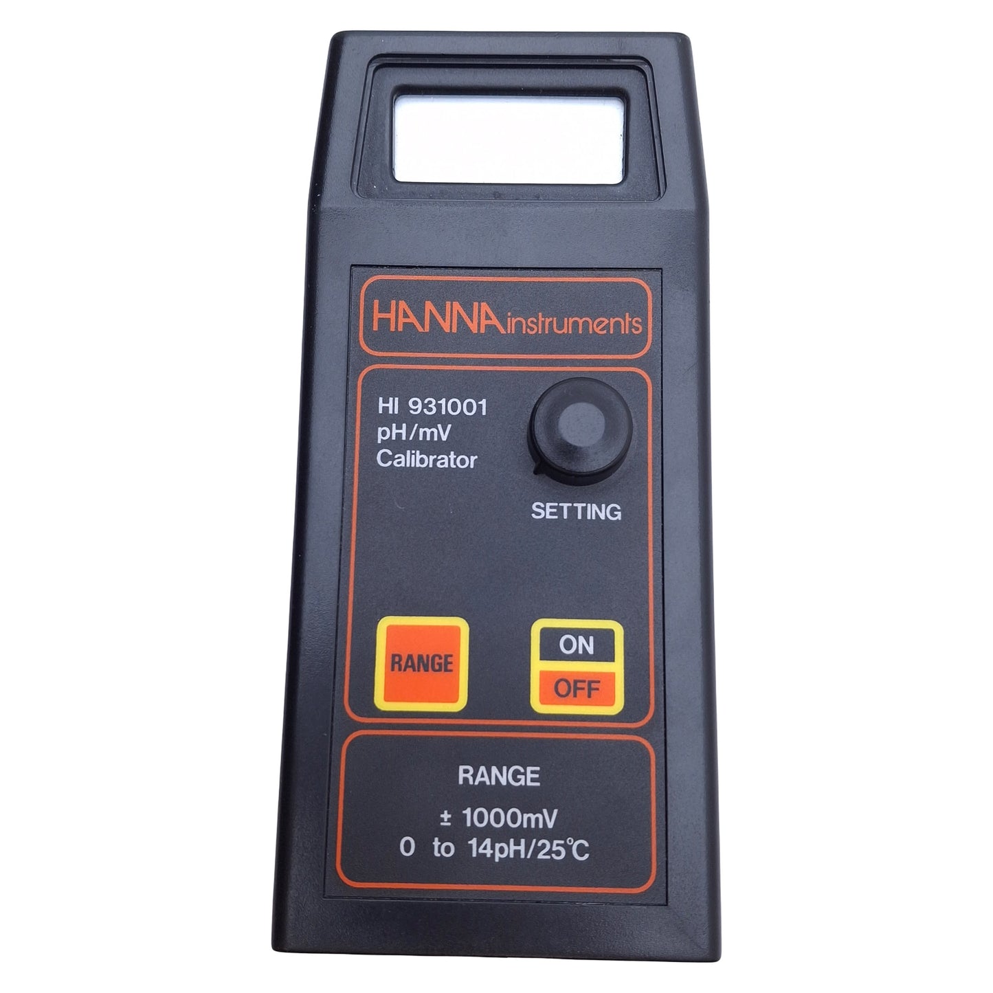 Used Hanna Instruments HI931001 pH/mV Simulator 0 to 14pH, -1000 to 1000mV Range