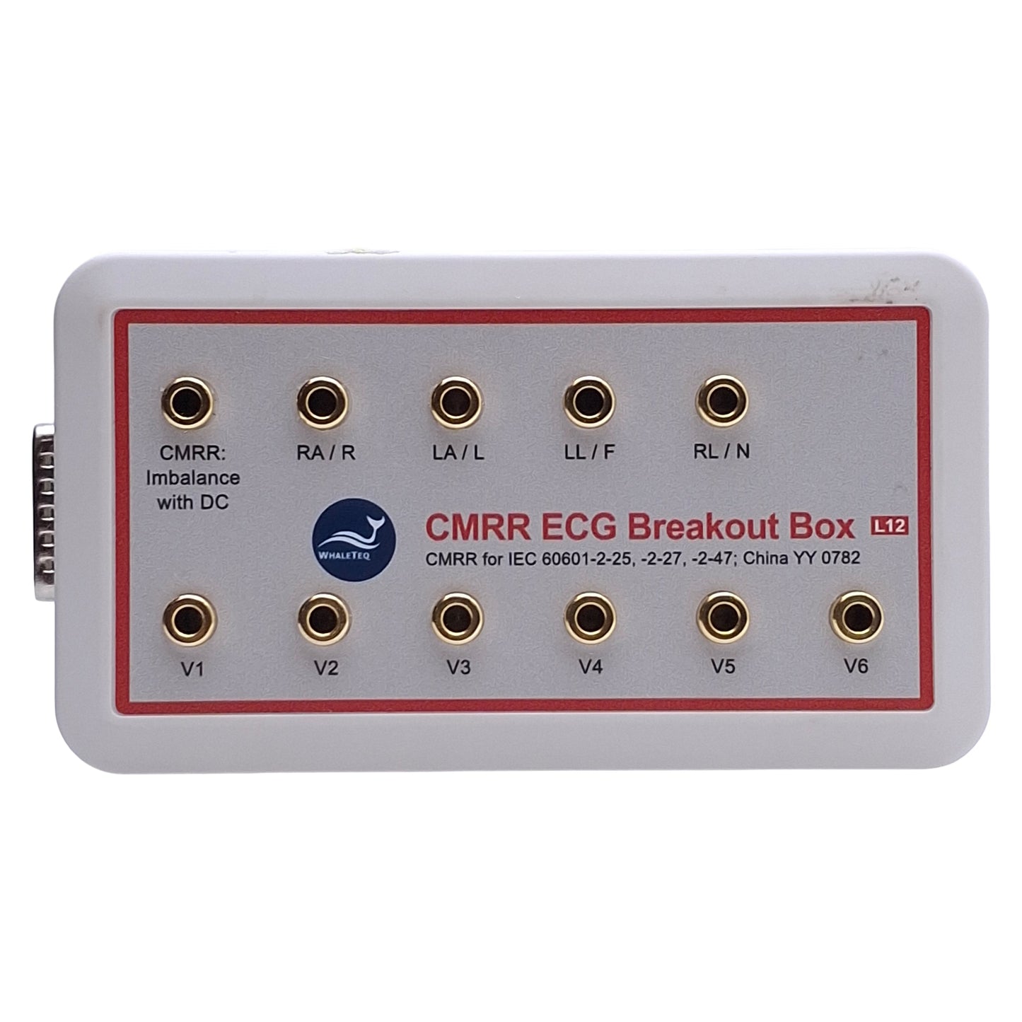 Used WhaleTEQ CMRR 2.0 Common Mode Rejection Ratio Tester Unit W/CMRR Breakout Board