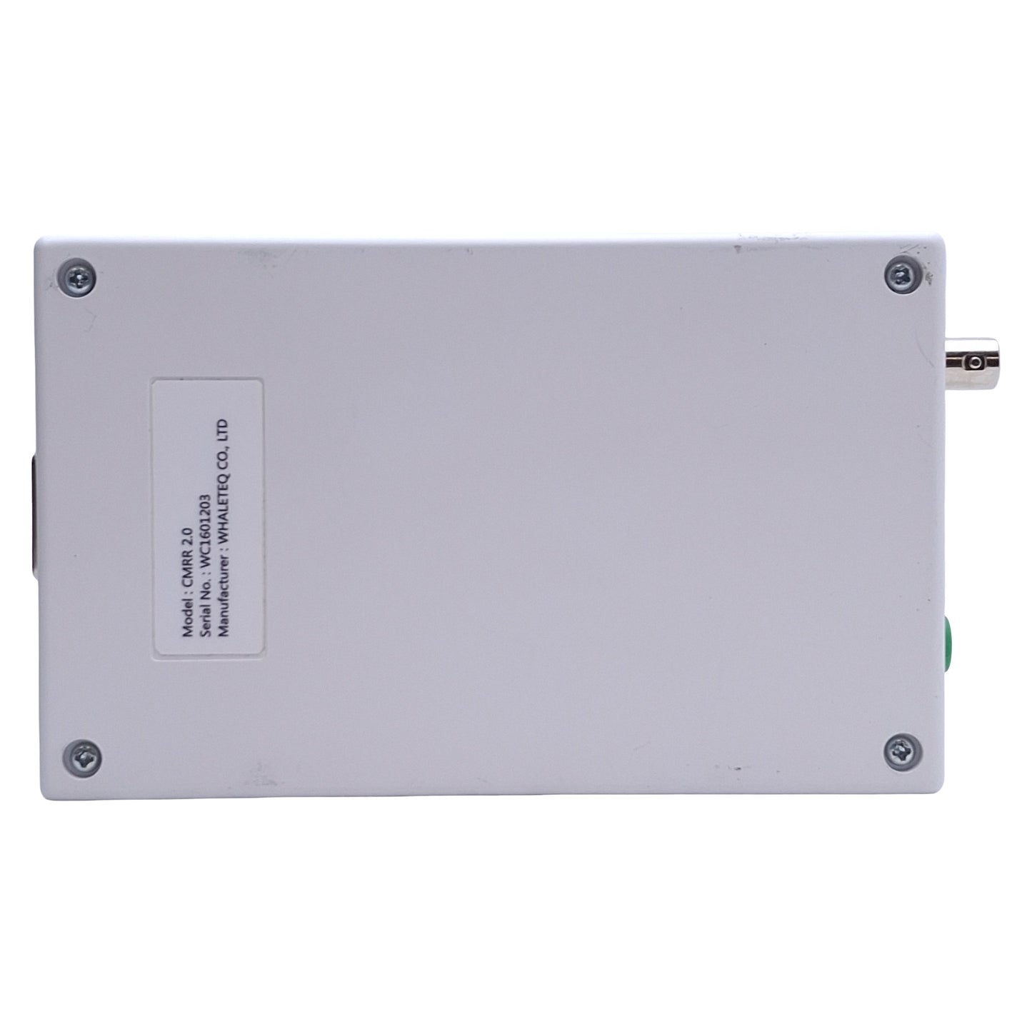 Used WhaleTEQ CMRR 2.0 Common Mode Rejection Ratio Tester Unit W/CMRR Breakout Board