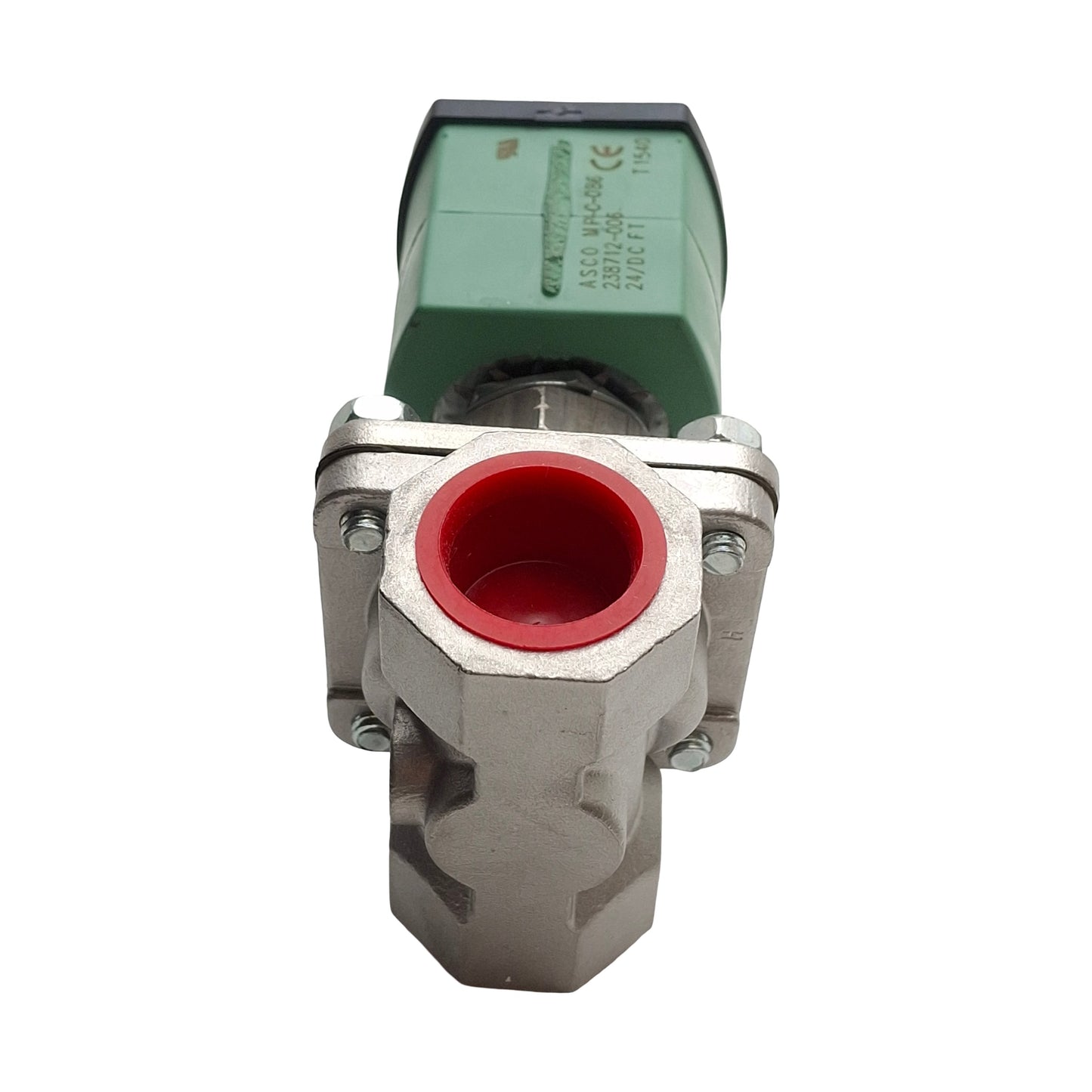 New ASCO SC8210G038 Solenoid Valve, 3/4" NPT Ports, 125psi, 2-Way NO, 24VDC Coil