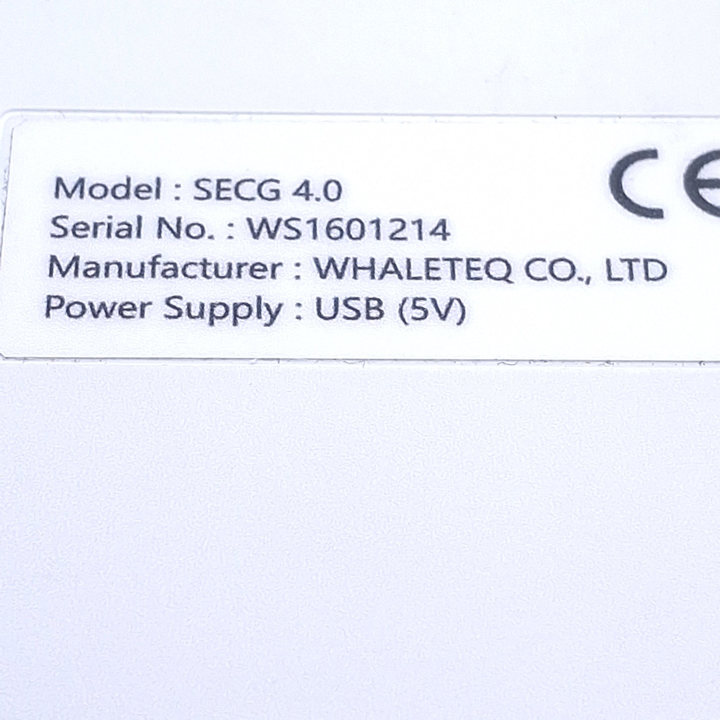 Used WhaleTEQ SECG 4.0 Single Channel ECG Test Unit w/ BB-C1 ECG Breakout Box