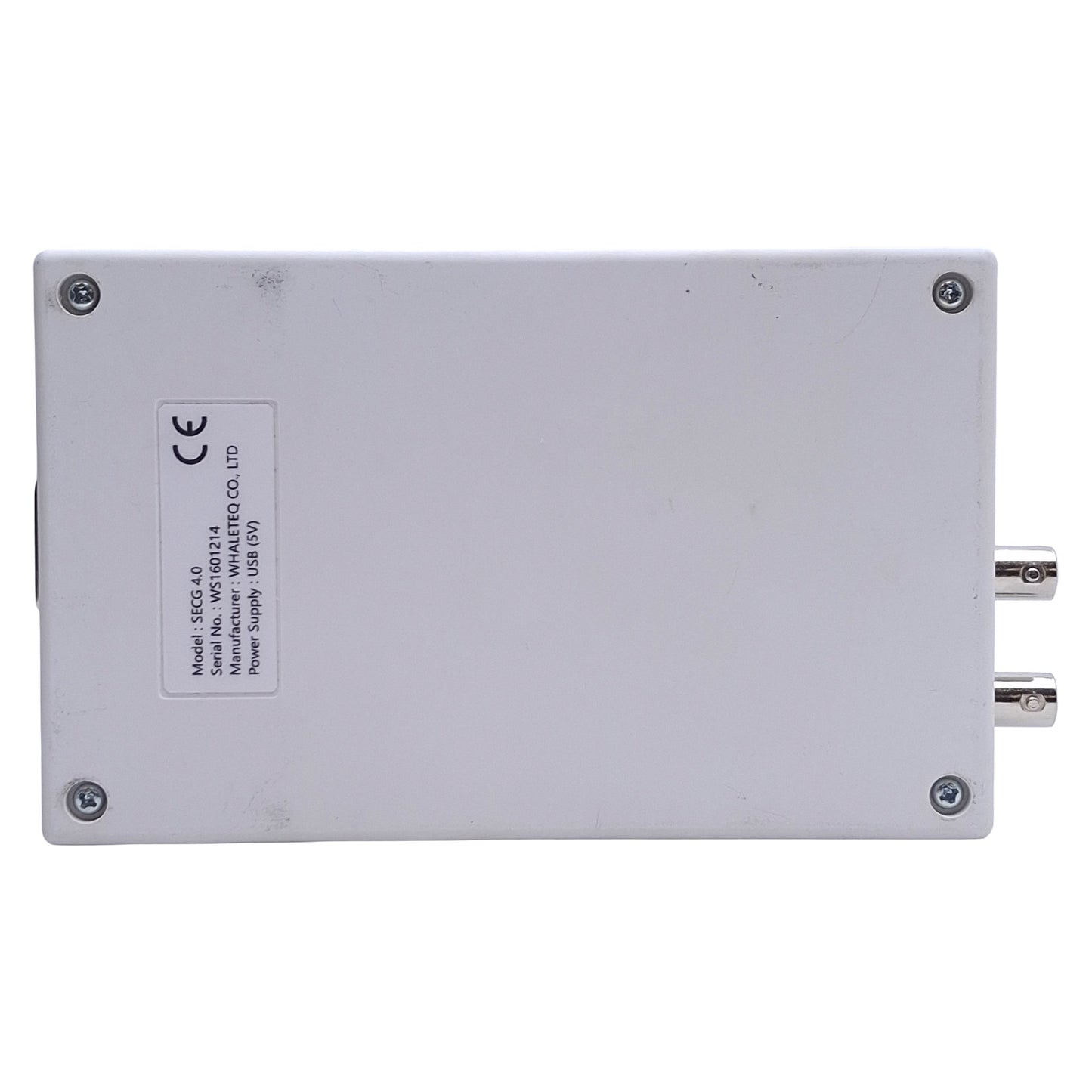 Used WhaleTEQ SECG 4.0 Single Channel ECG Test Unit w/ BB-C1 ECG Breakout Box