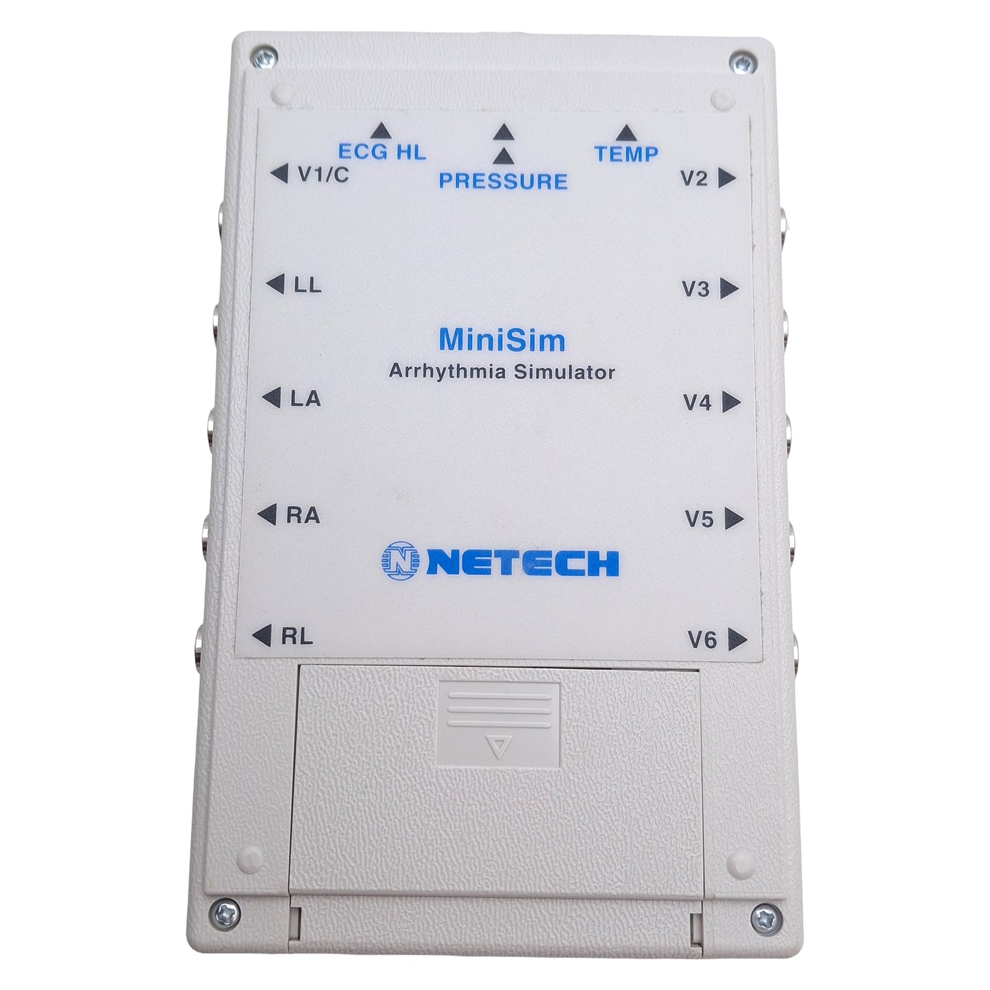 Used Netech 300-0.1 MiniSim 1000 Basic Patient Simulator w/Carrying Case, 12 Leads