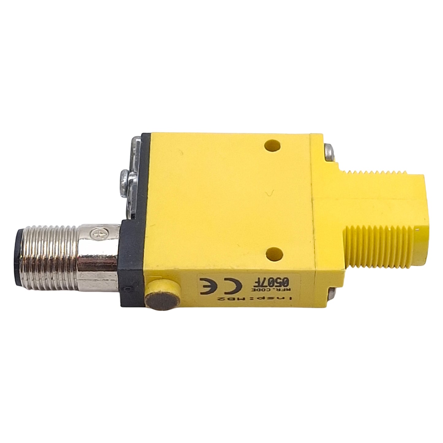 Used Banner SM312LVAGQD Photoelectric Sensor NPN/PNP, 50mm-2m Range, 30VDC, 4-Pin M12