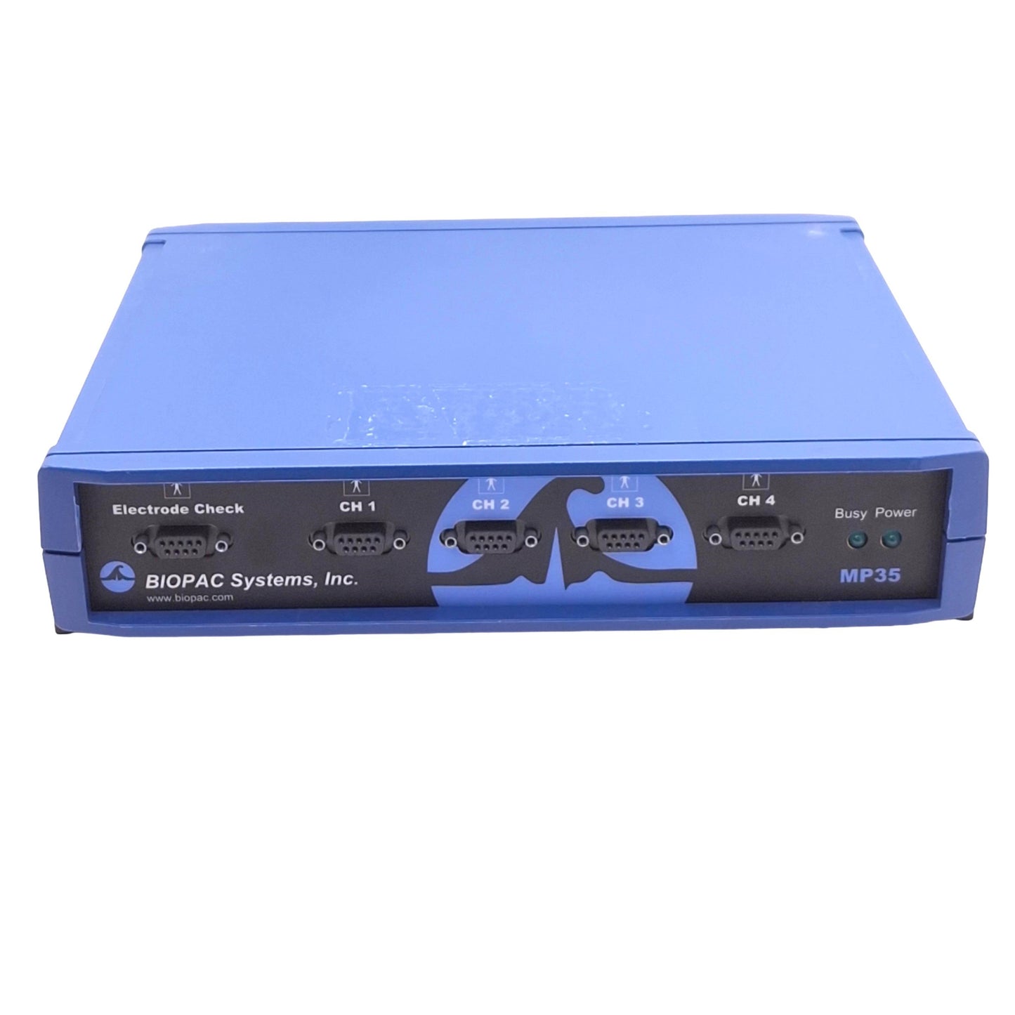 Used BIOPAC Systems MP35-CE Data Acquisition Unit, 4-Channel, 24-bit, 12VDC