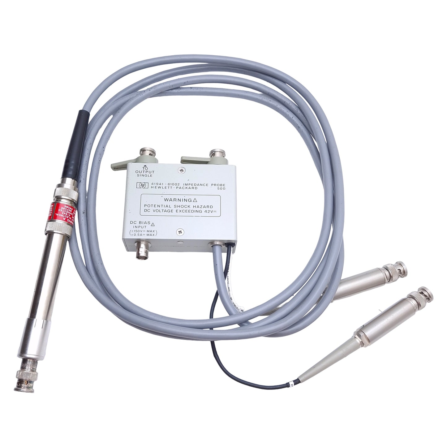 Used HP 41941B Impedance Probe Kit For HP 4194A Impedance/Gain-Phase Analyzer, 3m