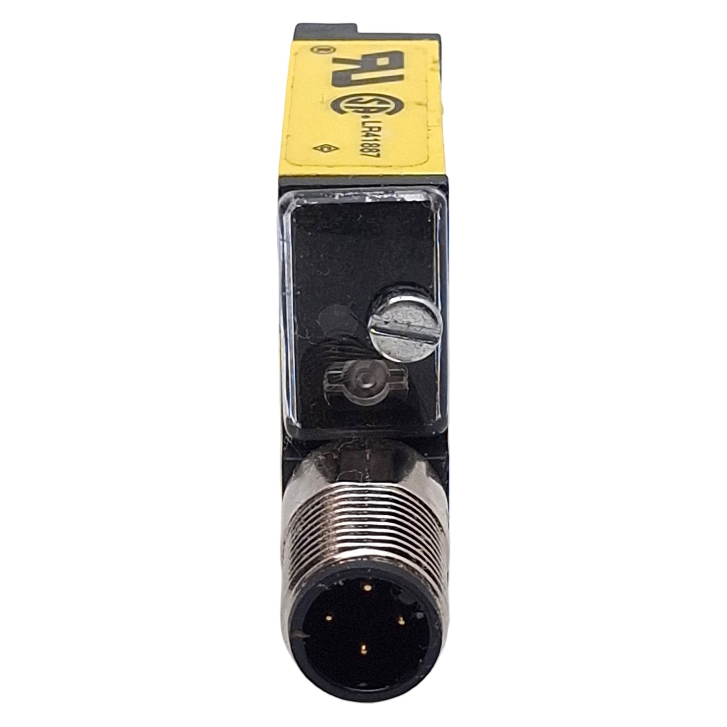 Used Banner SM312DBZQD Photoelectric Sensor NPN/PNP, 300mm Range, 10-30VDC, 4-Pin M12