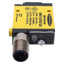 Used Banner SM312DBZQD Photoelectric Sensor NPN/PNP, 300mm Range, 10-30VDC, 4-Pin M12