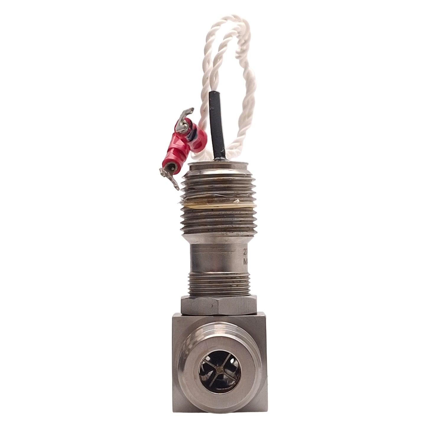 Used FTI FT8-8NEU2-LEB-5 Turbine Liquid Flowmeter, 0.75-7.5gpm, 2000Hz, 1/2NPT, 316SS