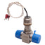 Used FTI FT8-8NECBBLEB-5 Turbine Liquid Flowmeter, 0.75-7.5gpm, 2000Hz, 1/2NPT, 316SS