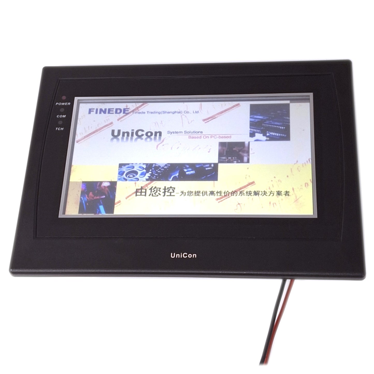 Used FATEK HU070L-00 UniCon HMI Panel, 7in Touch Screen, 24VDC, RS232/422/485, USB