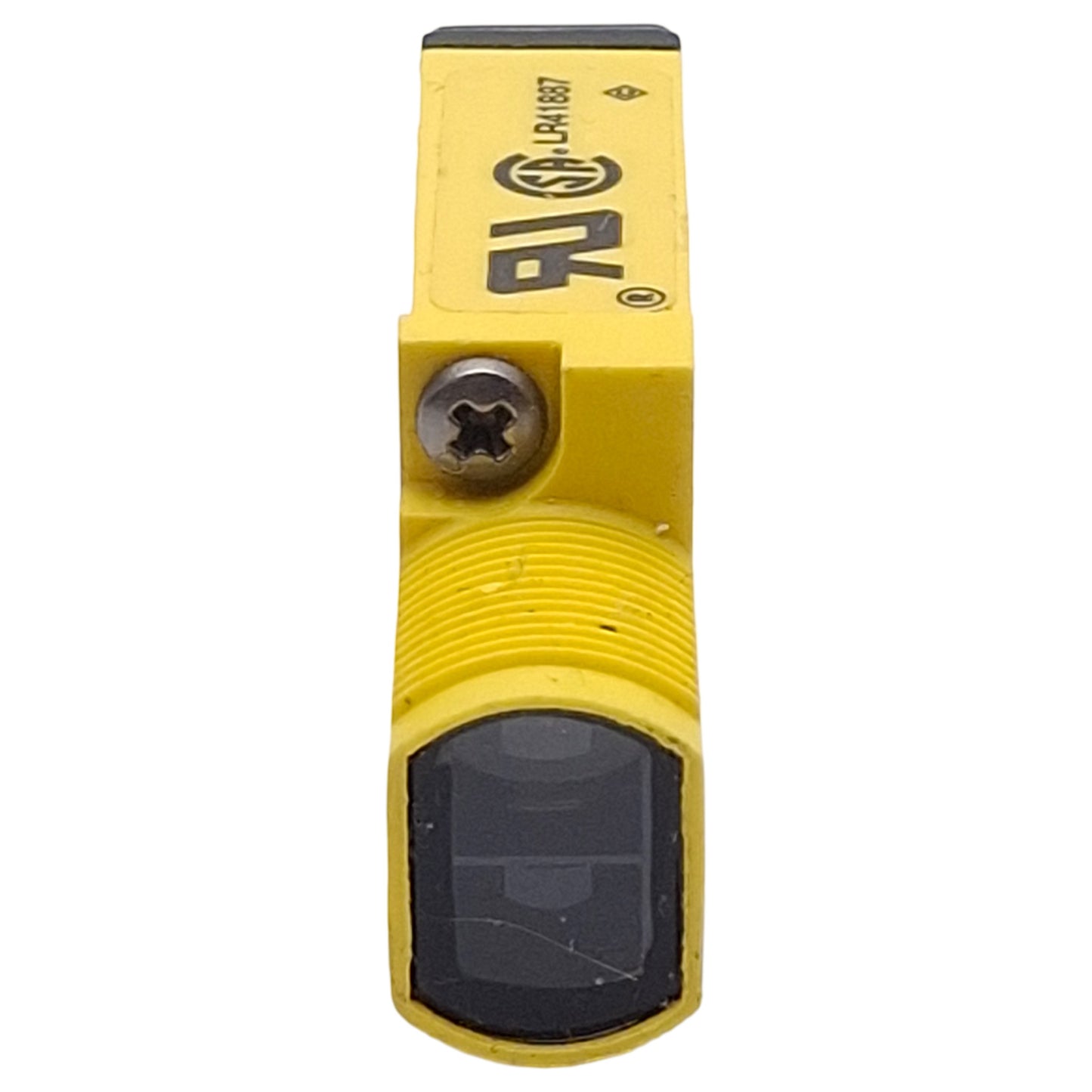 Used Banner SM312LVQD Photoelectric Sensor, NPN/PNP, 5m Range, 10-30VDC, 4-Pin M12