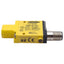 Used Banner SM312LVQD Photoelectric Sensor, NPN/PNP, 5m Range, 10-30VDC, 4-Pin M12