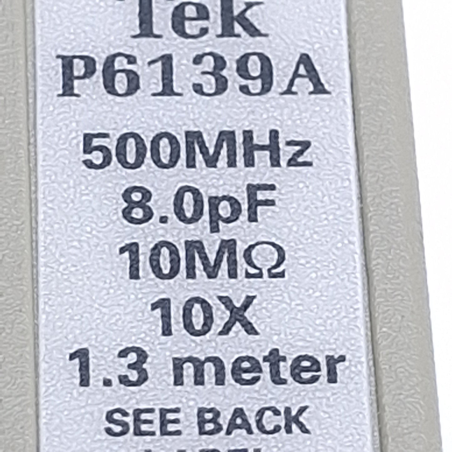 Used Tektronix P6138A Passive Voltage Probe For TDS400 Scopes, 400Mhz, 1.3m Cable