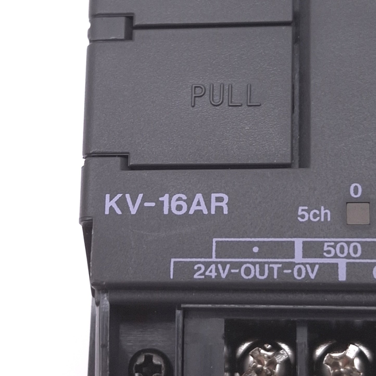 Used Keyence KV-16AR Visual KV Logic Controller, 10DI 6RO, RS232, 100-240VAC