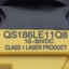 Used Banner QS186LE11Q8 Photoelectronic Sensor, 15m Range, 10-30VDC, 4-Pin M12, M18