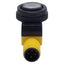 Used Banner QS186LE11Q8 Photoelectronic Sensor, 15m Range, 10-30VDC, 4-Pin M12, M18