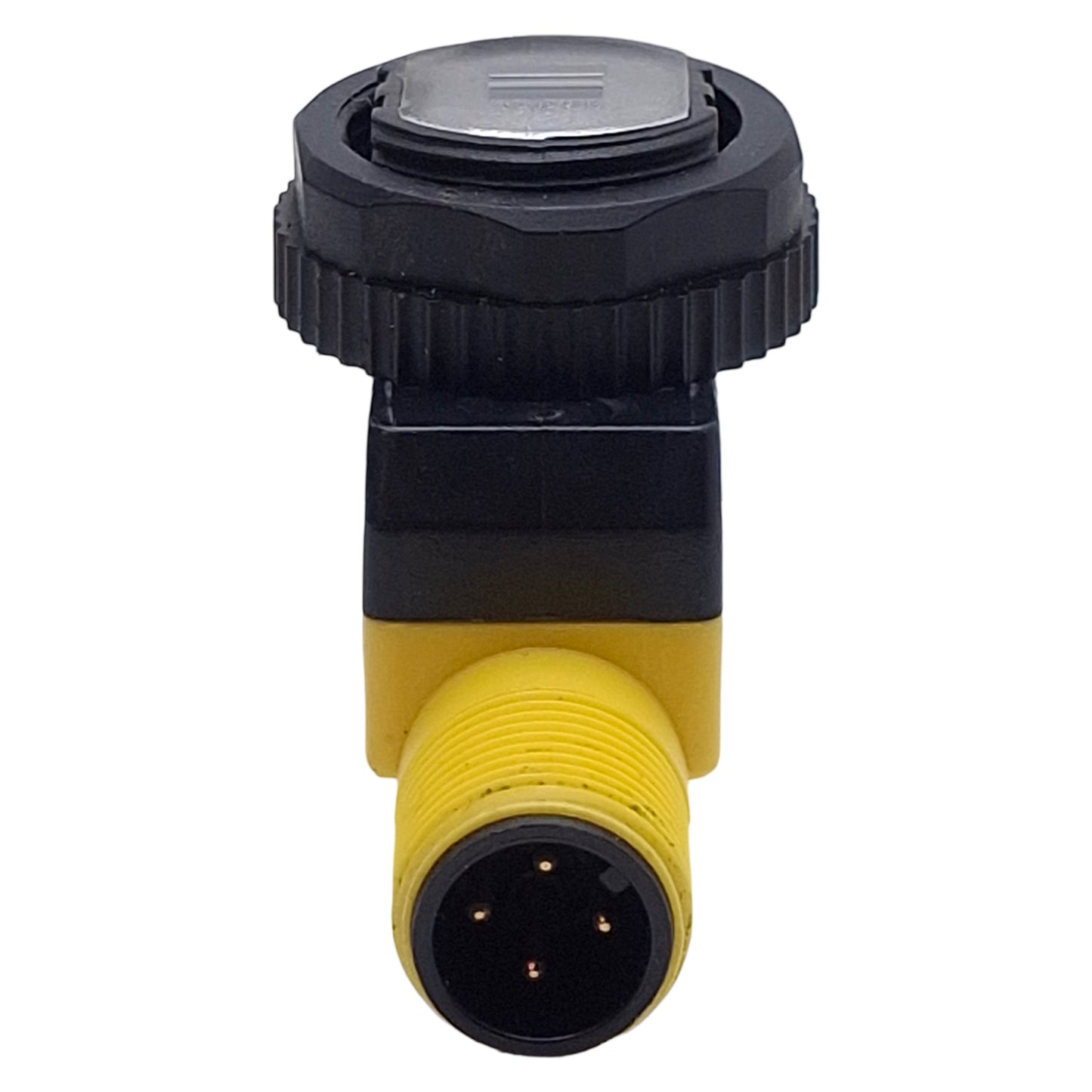 Used Banner QS186LE11Q8 Photoelectronic Sensor, 15m Range, 10-30VDC, 4-Pin M12, M18