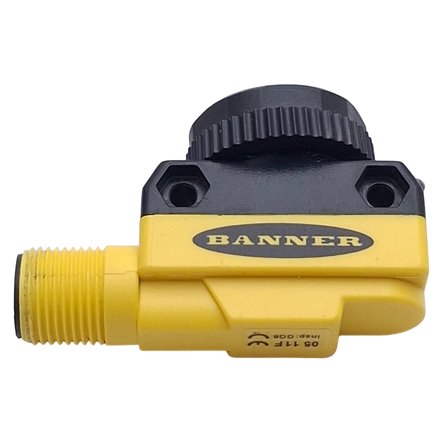 Used Banner QS186LE11Q8 Photoelectronic Sensor, 15m Range, 10-30VDC, 4-Pin M12, M18