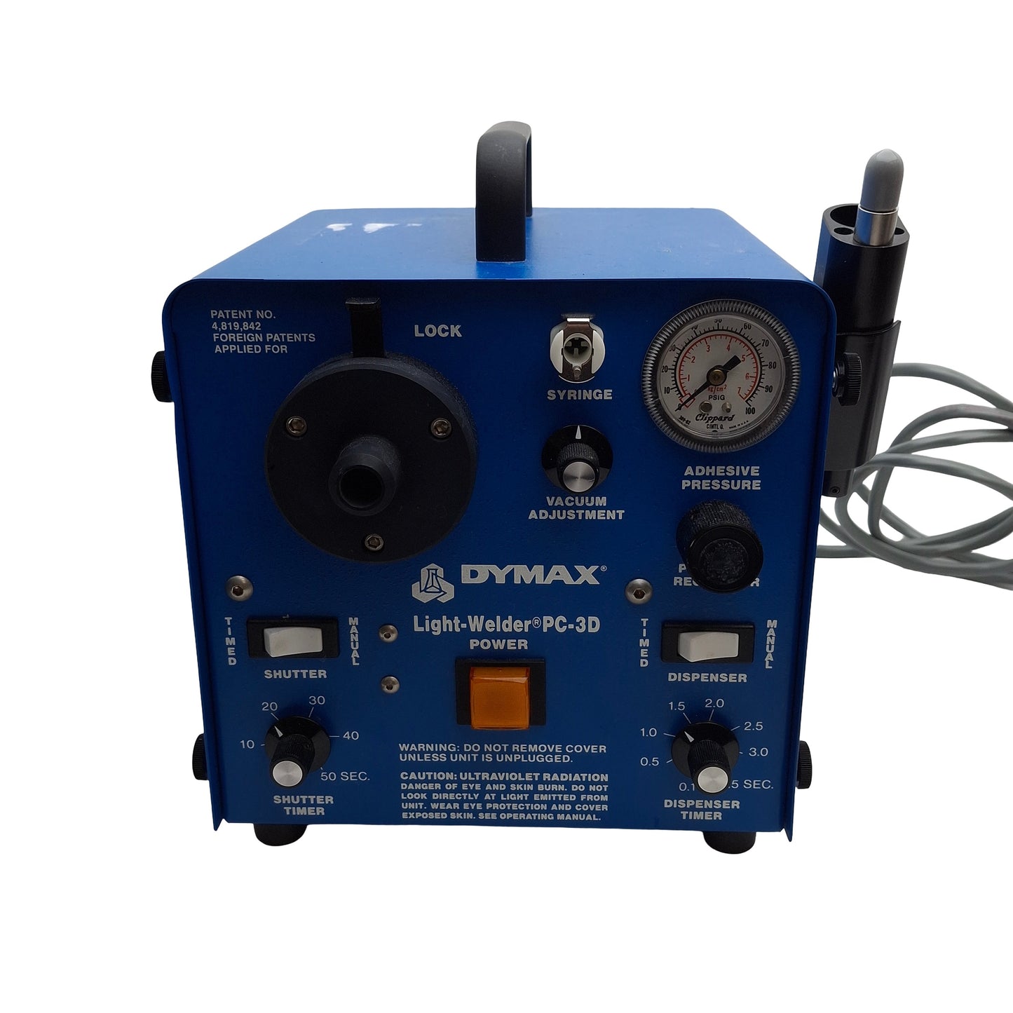 Used Dymax PC-3D Light-Welder UV Curing Light Source/Adhesive Dispenser 120VAC