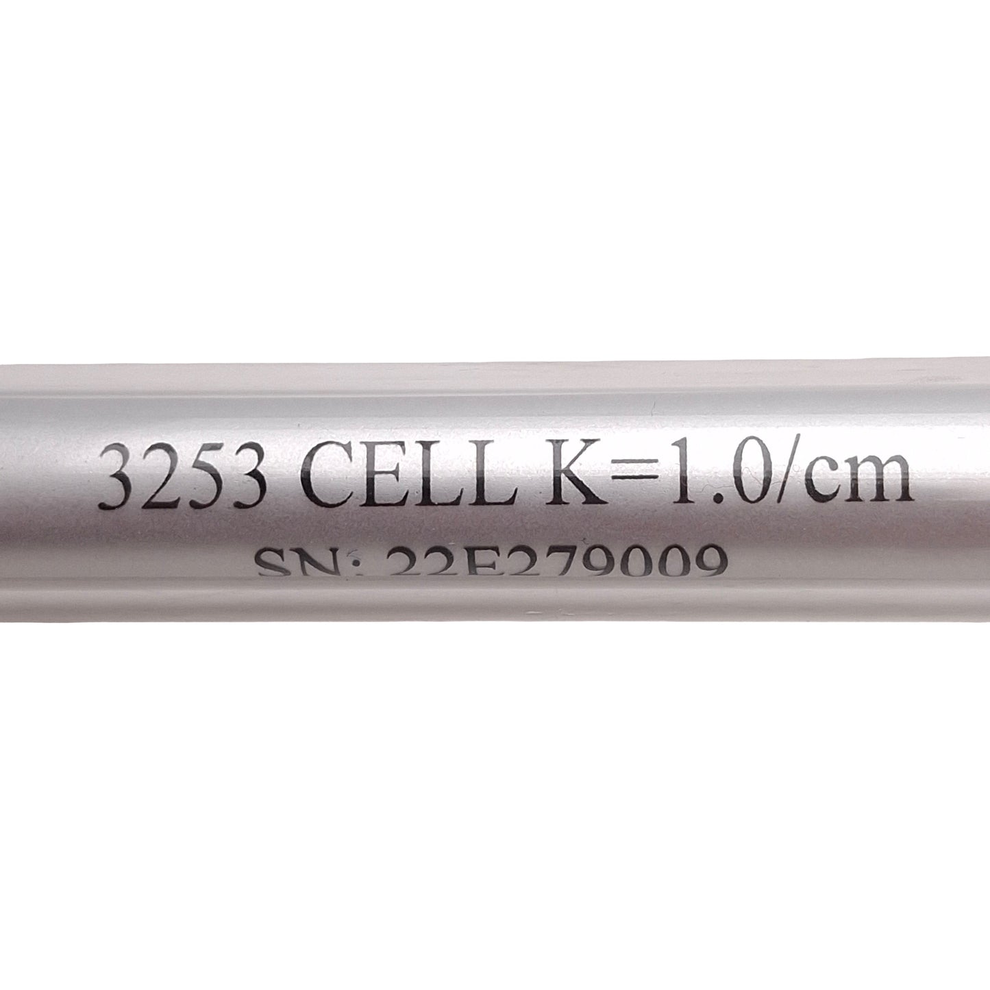 Used YSI 3253 Glass Dip Conductivity Cell 1.0/cm, Pyrex 7740, 7in x ø1/2in, 4ft Cable