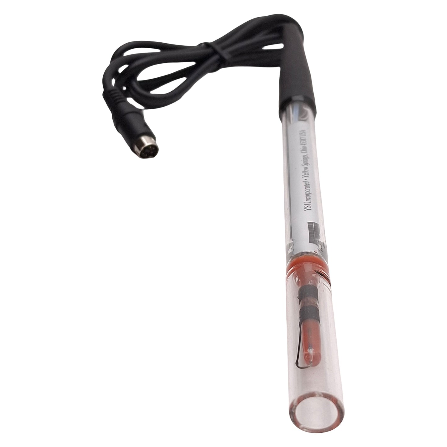 Used YSI 3253 Glass Dip Conductivity Cell 1.0/cm, Pyrex 7740, 7in x ø1/2in, 4ft Cable
